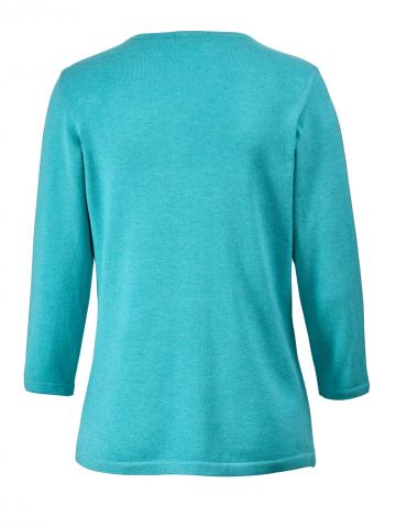 Вязаный пуловер