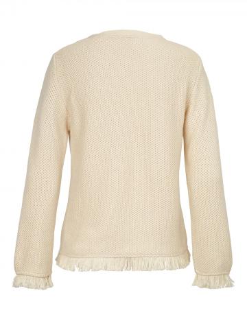 Вязаный пуловер