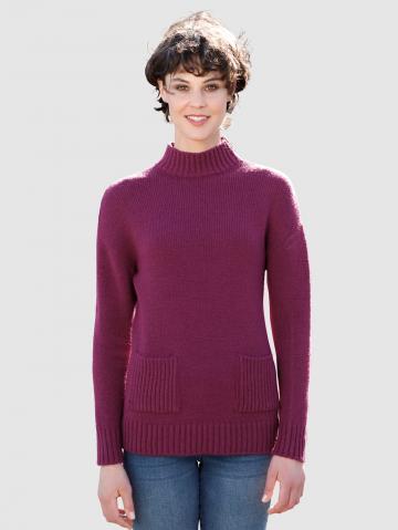 Вязаный пуловер