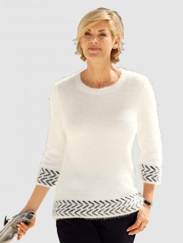 Вязаный пуловер