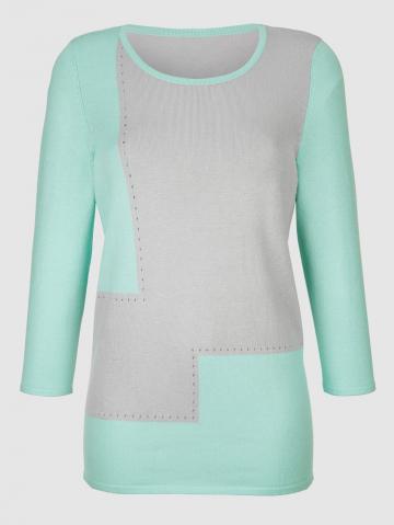 Вязаный пуловер