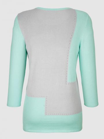 Вязаный пуловер