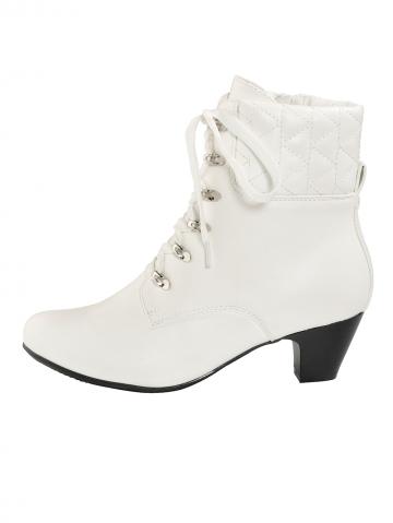 Сапожки на шнуровке