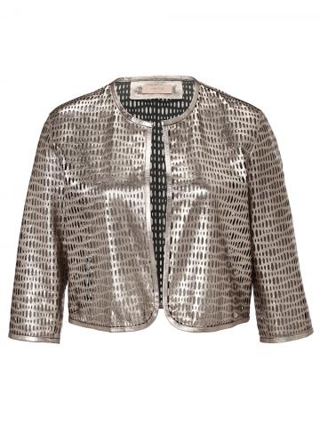 Куртка из искусственной кожи