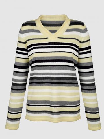 Вязаный пуловер