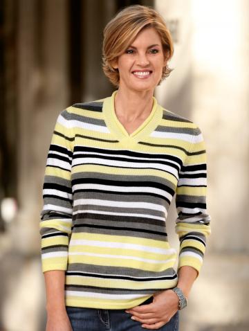 Вязаный пуловер