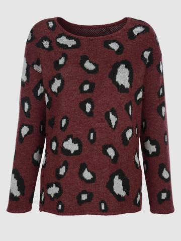 Вязаный пуловер