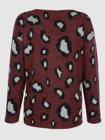 Вязаный пуловер