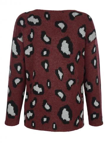 Вязаный пуловер