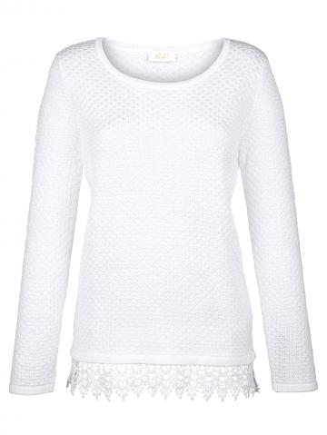 Вязаный пуловер