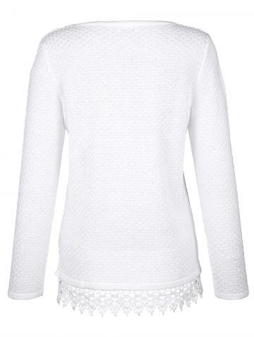 Вязаный пуловер