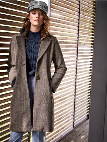 Шерстяное пальто