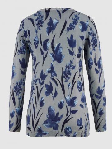 Вязаный пуловер