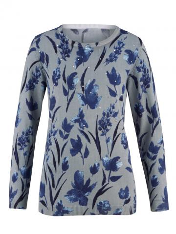 Вязаный пуловер