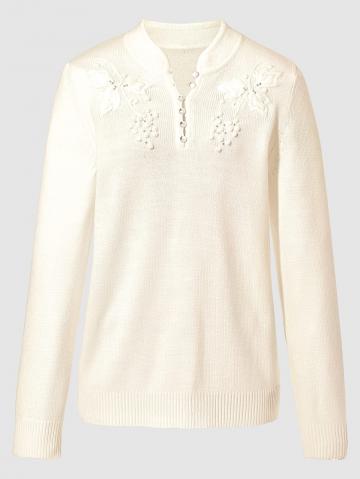 Вязаный пуловер