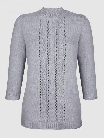 Вязаный пуловер