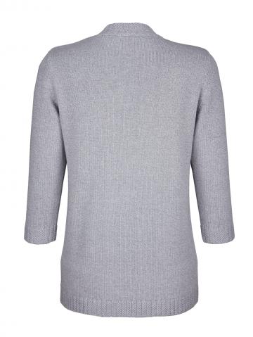 Вязаный пуловер