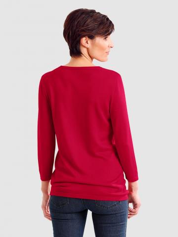 Вязаный пуловер