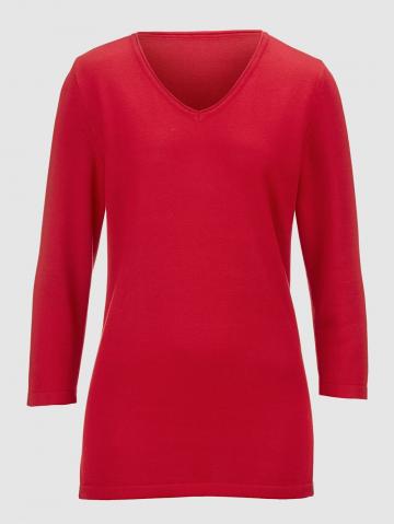 Вязаный пуловер