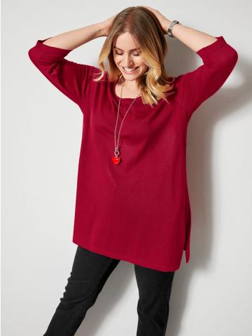 Длинный пуловер