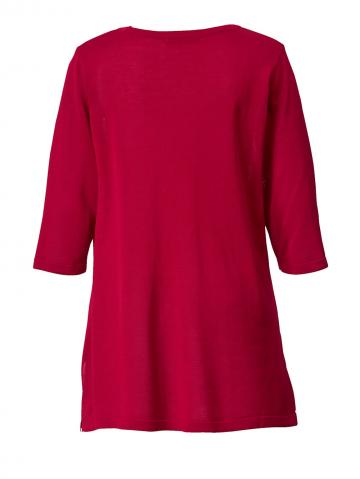 Длинный пуловер