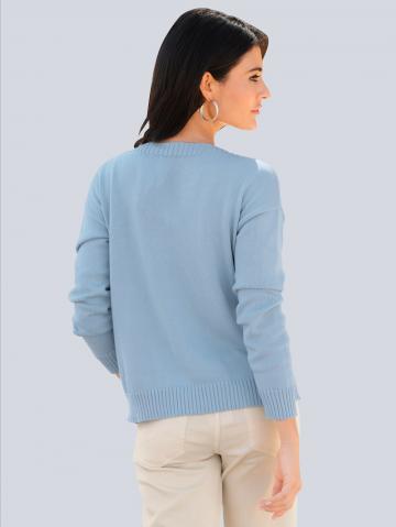 Длинный пуловер