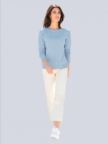 Длинный пуловер