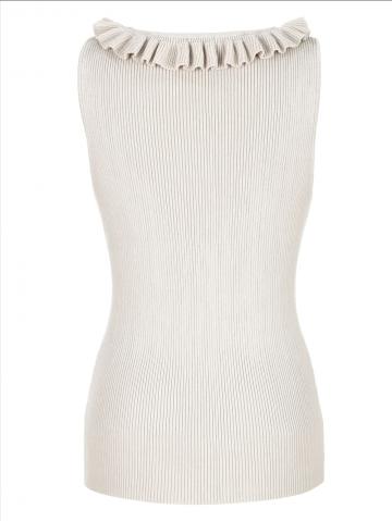 Пуловер с круглым вырезом