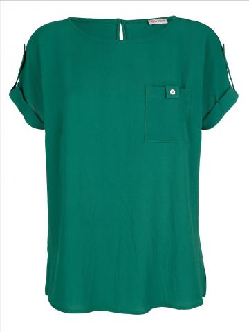 Блузка с коротким рукавом