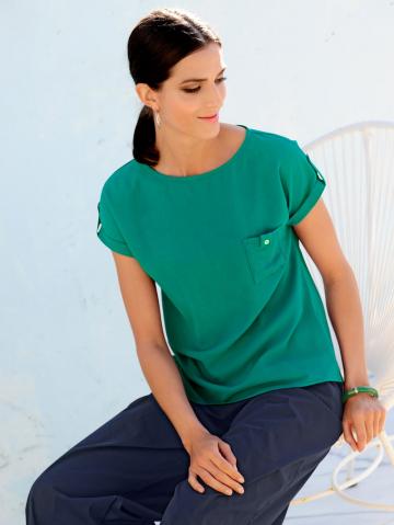 Блузка с коротким рукавом