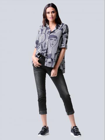 Прямые джинсы