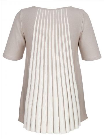 Пуловер с круглым вырезом