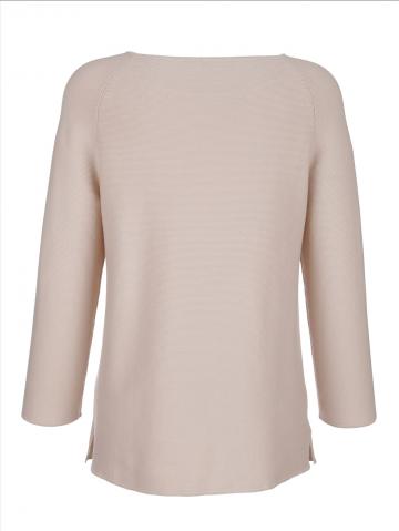 Пуловер с круглым вырезом