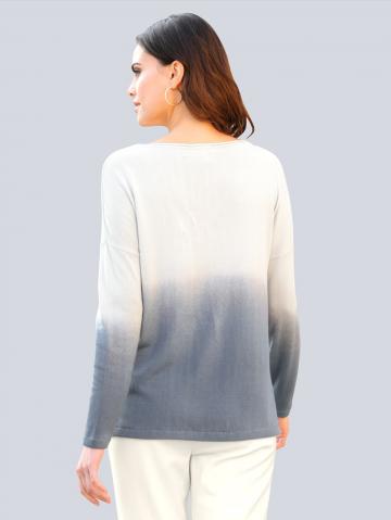 Пуловер с круглым вырезом