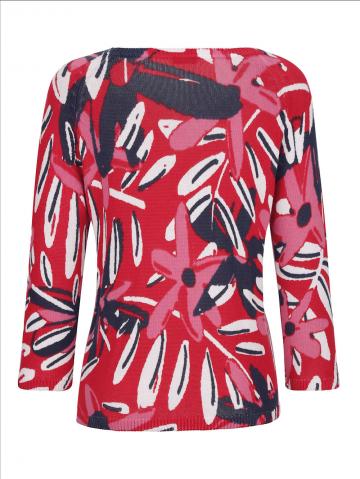 Пуловер с круглым вырезом