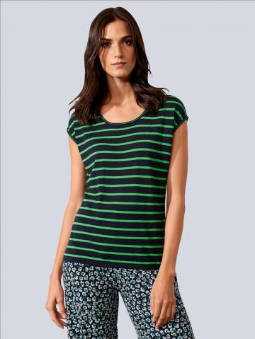 Пуловер с круглым вырезом