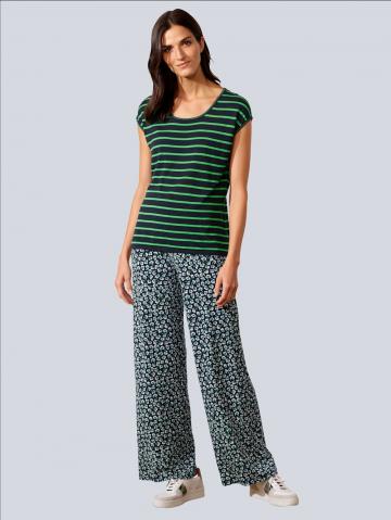 Пуловер с круглым вырезом