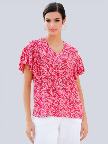 Блузка с коротким рукавом