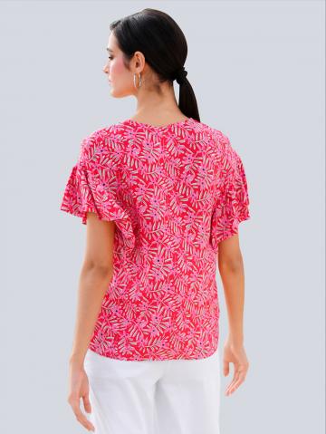 Блузка с коротким рукавом