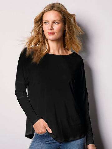 Кофта с круглым вырезом