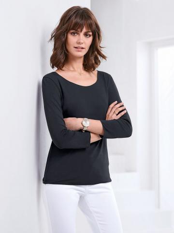 Кофта с круглым вырезом