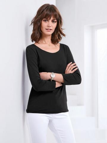 Кофта с круглым вырезом