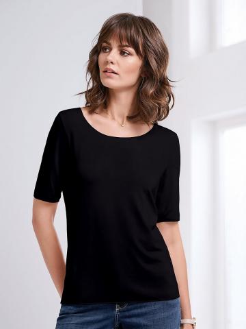 Кофта с круглым вырезом