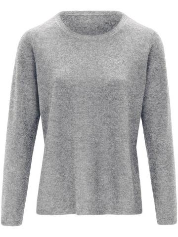 Пуловер с круглым вырезом