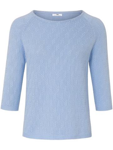 Пуловер с круглым вырезом