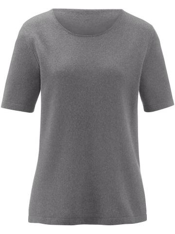 Пуловер с круглым вырезом