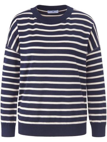 Пуловер с круглым вырезом