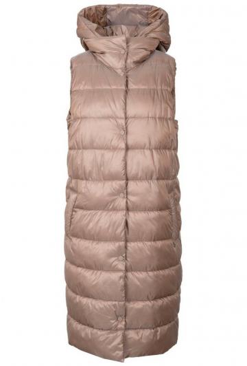 Длинный жилет