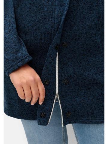 Вязаное пальто