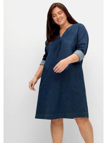 Джинсовое платье